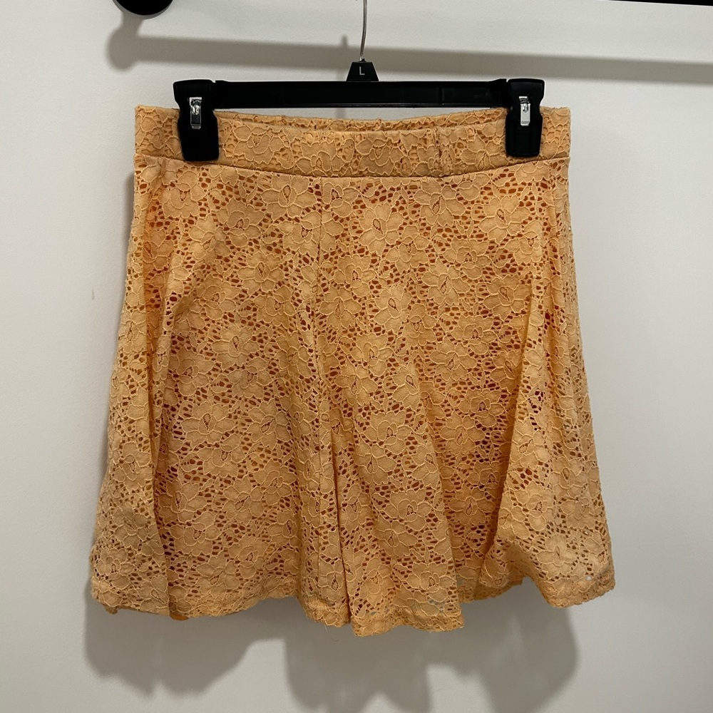 Junior’s Lace Skater Skirt